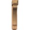 Ekena Millwork Legacy Craftsman Smooth Bracket w/ Offset Brace, Western Red Cedar, 7 1/2"W x 40"D x 40"H BKT0806X40X40LEC04SWR - alternate 2